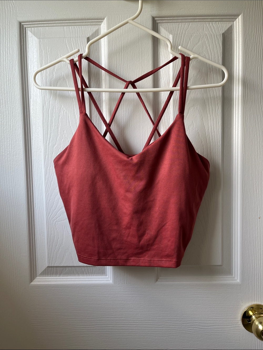 Old Navy Active Long Sports Tank with Built-in Padded Bra